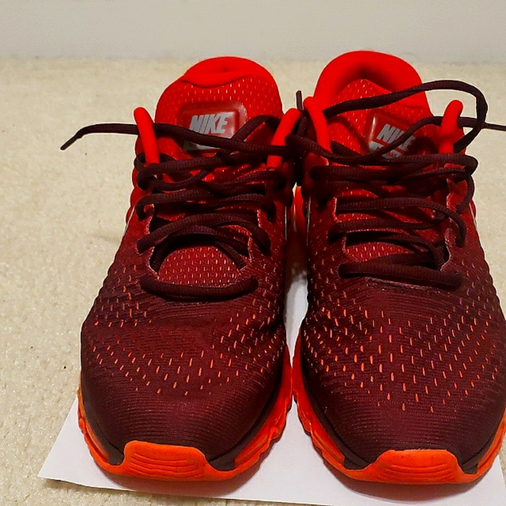 NEW Nike Vapormax Various Colors Red, Burgundy, Orange and Grey.. SIZE 10